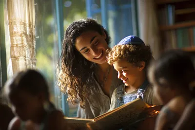 Casa de los Niños program at Yeshivat Montessori