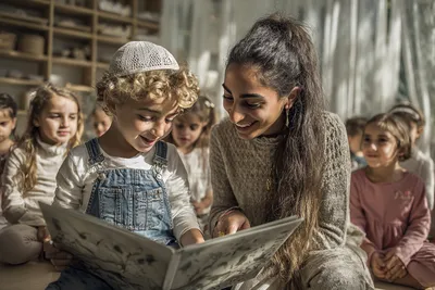 Casa de los Niños program at Yeshivat Montessori